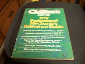 1979 Chilton's Motor/Age Professional Mechanic's Reference Guide - Picture 1 of 2