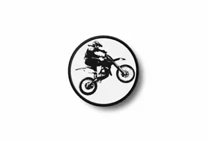 Parche Insignia Bordada Borde Impreso Moral Hierro Motocicletas Motocross V - Imagen 1 de 1