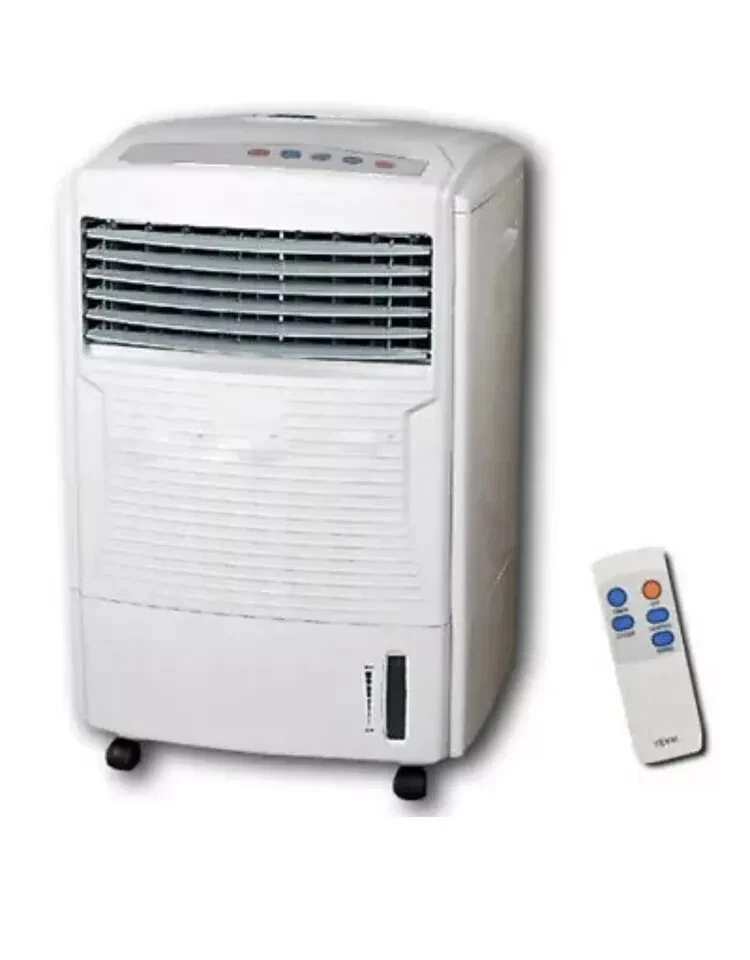 LUFTKÜHLER + FERNBEDIENUNG KALTBEFEUCHTUNGSLÜFTER TIMER VERDAMPFER KONDITIONIERER - Bild 1 von 2