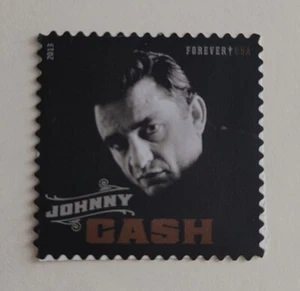 US 4789 Music Icons Johnny Cash forever single (1 stamp) MNH 2013. Free SHIPPING - Picture 1 of 2