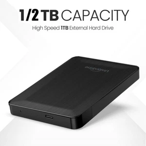 HDD BACKUP ESTERNO DISCO RIGIDO PORTATILE USB 3.0 500GB 1TB 2TB LAPTOP PC PS5 XBOX - Foto 1 di 12