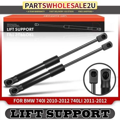 2x Amortiguador capó delantero soporte de elevación de gas para BMW F01 740i 750i 750Li 760Li Alpina B7 Foto 1 de 4