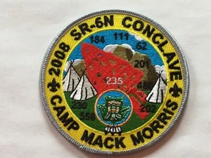 2008 SR-6N Conclave Yellow pocket patch cs - Picture 1 of 1