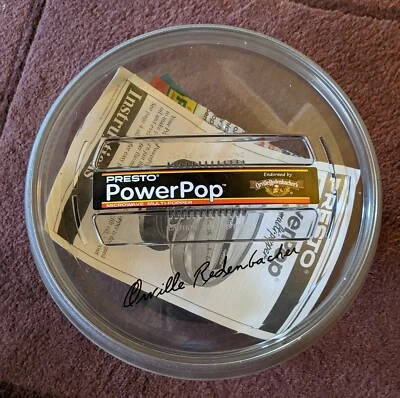 Microondas Presto PowerPop Multi-Popper Palomitas Orville Redenbacher Foto 1 de 2