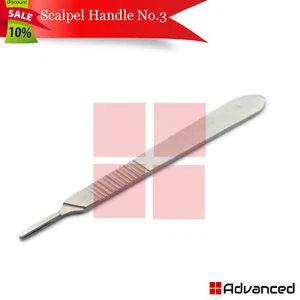 Surgical Scalpel BP Handle #3 Dental Medical Blade Holder Veterinary Instruments - Picture 1 of 1