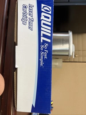 Quill HP LaserJet Toner Cartridge Replaces C7115X Reorder Number XQ154X - Image 1 of 4