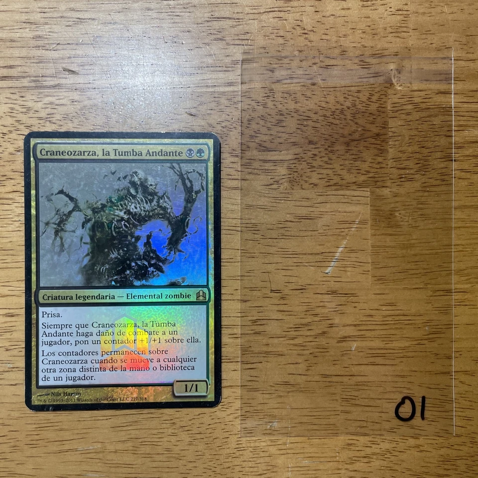 💀Skullbriar, the Walking Grave MTG Oversize Craneozarza la Tumba Andante Sp L01 - Image 1 of 4