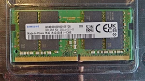 Samsung M471A4G43AB1-CWE 32GB PC4 DDR4 SODIMM 3200MHz 260-Pin Laptop RAM HP - Picture 1 of 1