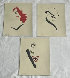 Rogues Gallery Print Set by Olly Moss - Joker, Riddler, Poison Ivy - Picture 1 of 4