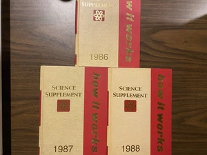 How It Works Science Supplement 1986–1988 Set – H.S. Stuttman Encyclopedia Lot - Bild 1 von 5