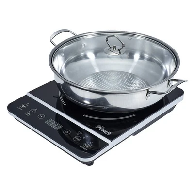 Induction Cooker 1800 Watt, Induction Cooktop, Electric Burner with Stainless... - Image 1 of 4