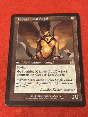 MTG Copper-Leaf Angel 137/143 Prophecy Regular - Image 1 of 4