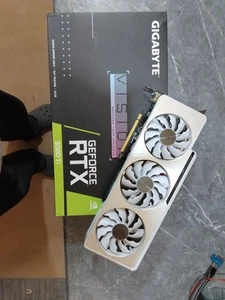 GIGABYTE GeForce RTX 3080 TI VISION OC white, 12GB GDDR6X Graphics Card, S019 - Picture 1 of 10
