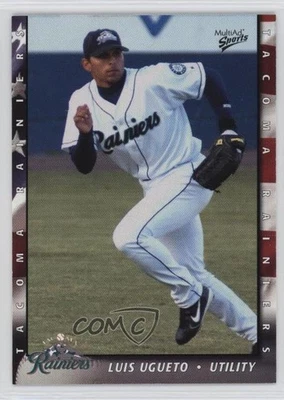 2004 MultiAd Sports Tacoma Rainiers Luis Ugueto #34 - Image 1 of 2