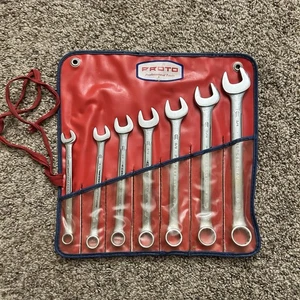 Proto Professional 7 Piece Wrench Set 3/8-3/4” Vintage USA - Picture 1 of 10