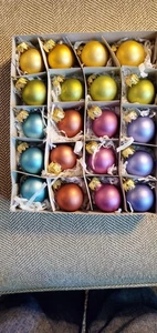 28 Smith & Hawken SORBET Ornaments- European Crafted - Set of 20 & Set of 8 - Picture 1 of 8