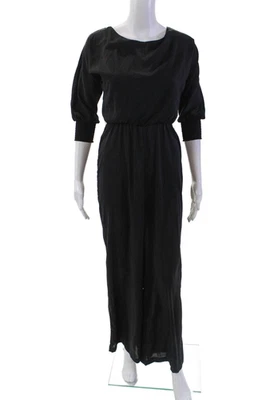 Женский комбинезон с длинным рукавом Alice + Olivia черный размер S - Изображение 1 из 4