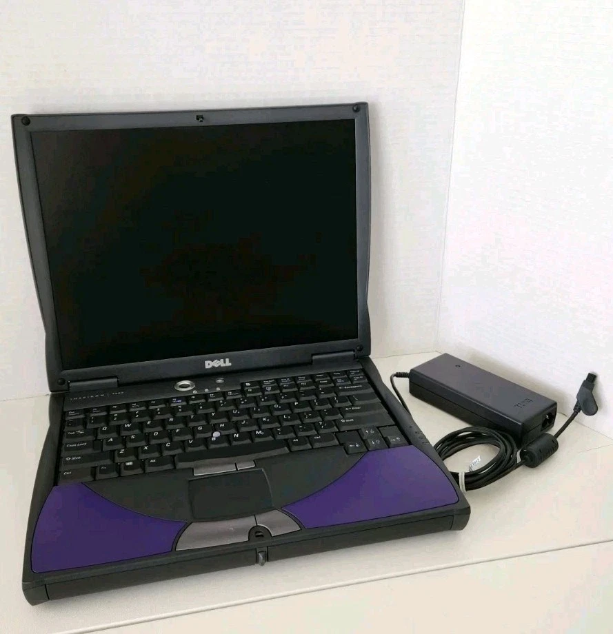 De colección Dell Inspiron 4000 Intel Pentium III 256MB RAM HDD WME con cargador Foto 1 de 4
