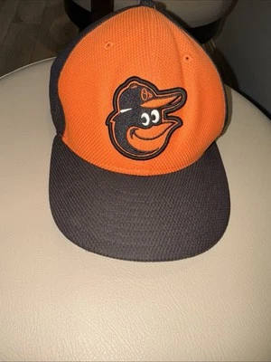 New Era 59FIFTY Baltimore Orioles MLB Cap/Hat, Authentic Collection, Size: 6 7/8 - Image 1 of 4