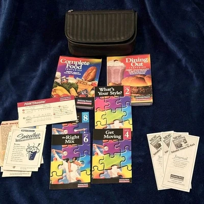 Weight Watchers Lot Food/Dining Companion Winning Points Booster Case Journals  - Image 1 of 4