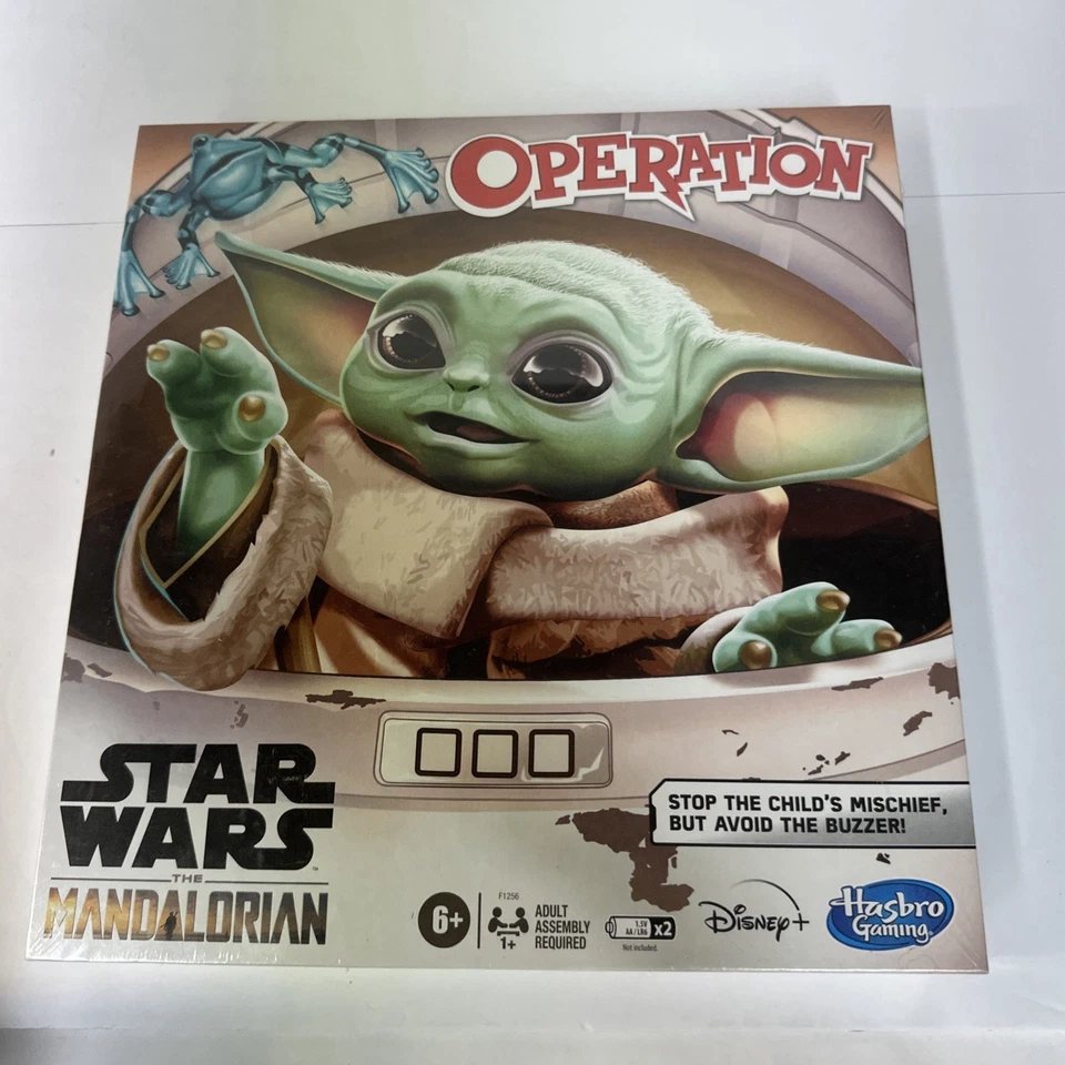 Hasbro Star Wars Operation The Mandalorian Edition Game Board - NEW - Image 1 of 4