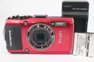 Olympus Tough TG-4 16.0MP Digital Camera - Red (Shutter count: 11107) - Picture 1 of 6