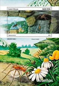 2025 03 - GUINEA BISSAU - SPIDERS I 1V complet set MNH ** - Picture 1 of 1