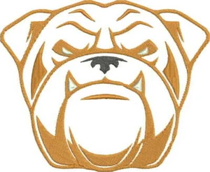 Buldog Machine Embroidery design pattern EXP, DST, HUS, JEF, PES, SEW, VP3, XXX - Picture 1 of 2