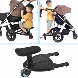 25Kg Buggy Board Wheeled Pushchair Stroller Step Board for Kids Children Load Up - Picture 1 of 12