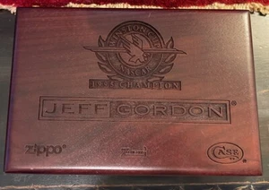 Zippo Winston Cup 1995 Champion Jeff Gordon Lighter And Case Knife Gift Set - Picture 1 of 4
