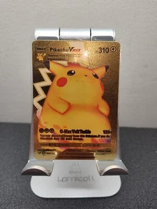 Pokemon Pikachu VMAX 044/185 Gold Foil 🔥Fan Art 🔥 - Picture 1 of 2