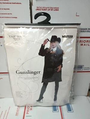 DISFRAZ DE PISTOLERO OCCIDENTAL CALIDAD SUPERIOR UNDERWRAPS TALLA PEQUEÑA NUEVO Foto 1 de 4