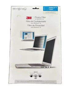 NEW Genuine 3M Privacy Filter for 13" Apple MacBook Air PFMA13 - Picture 1 of 4