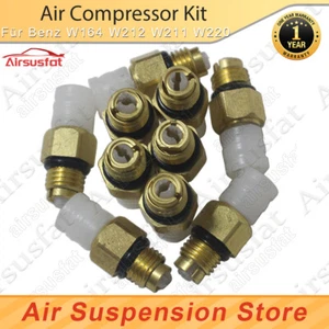 10x Für Benz W251 W164 W212 W211 W220 Luftfederung Reparatursatz Luftventil M8 - Picture 1 of 9