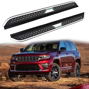 2PCS Side Step Pedals Nerf Bar Running Boards Fit for JEEP Cherokee 2014-2025 - Picture 1 of 7