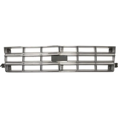 Grille chrome plastic w/ insert for 1983-1990 Chevrolet S10 & S10 Blazer Foto 1 de 4