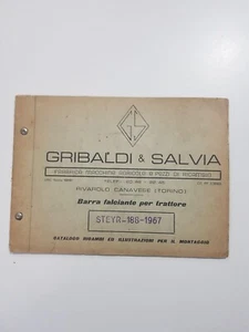 ERSATZTEILKATALOG UND MONTAGE MÄHLEISTE TRAKTOR STEYR 188 GRIBALDI - Bild 1 von 3