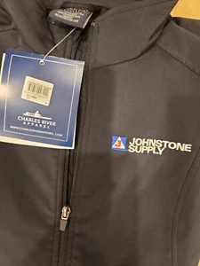 NWT Charles River Full Zip Axis Wind Resistant Softshell Jacket Women's XL Blue - Picture 1 of 6