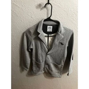 Boys gray jacket button up size 8 - Picture 1 of 8