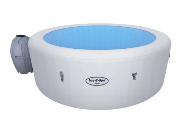 Lay-Z-Spa Paris Hot Tub - White (54148)