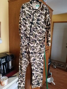 Vintage Game Winner sportswear size XL Duck camo jump suit 43/43 - Picture 1 of 11