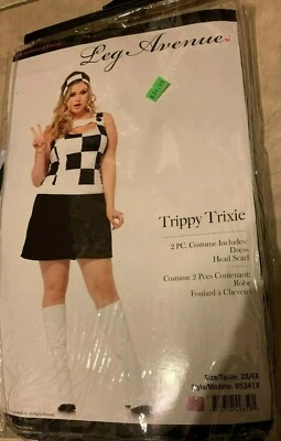 Trippy Trixie Leg Avenue Sexy Dress Costume 3XL 4XL NEW in Packaging - Image 1 of 2