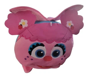 Abby Cadabby Sesame Street Plush Toy Stacker Pink Fairy Wings -preowned - Picture 1 of 7