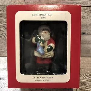 DISCOVERY CONCEPTS 1996 Letters To Santa Limited Edition 3" Ornament - Bild 1 von 4