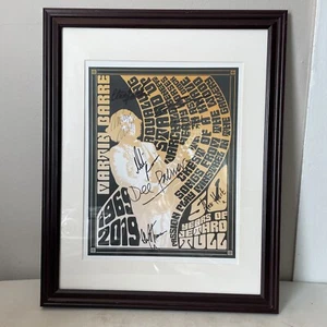 JETHRO TULL 50 Years Of Poster SIGNED AUTO 2019 Martin Barre Framed Poster RARE - Picture 1 of 7