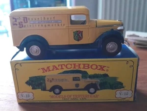 Matchbox Models Of Yesteryear Y-12 1937 GMC Van Scarce Model - Picture 1 of 5