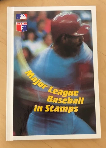 Major League Baseball stamp book includes 9 Sheets of stamps - Sealed book - MNH Cover