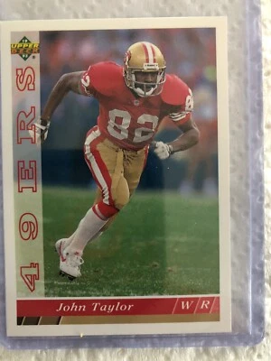 1993 Upper Deck John Taylor - Image 1 of 2
