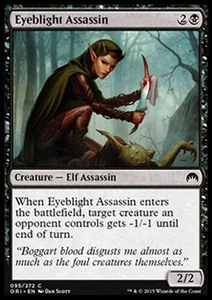 MTG 4x EYEBLIGHT ASSASSIN - ASSASSINA DI MAL'OCCHI - ORI - MAGIC - Picture 1 of 1