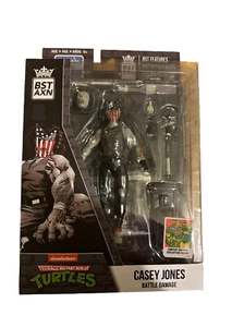 The Loyal Subjects BST AXN TMNT CASEY JONES Battle Damage Wave 4 - Picture 1 of 3